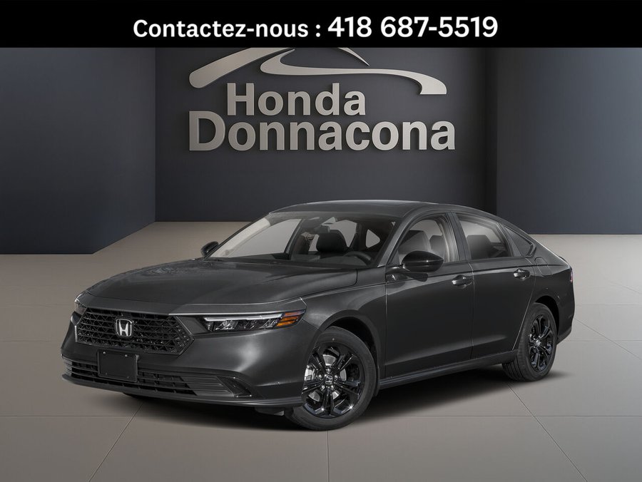 Honda Accord Sedan Accord Se 2025 Noir