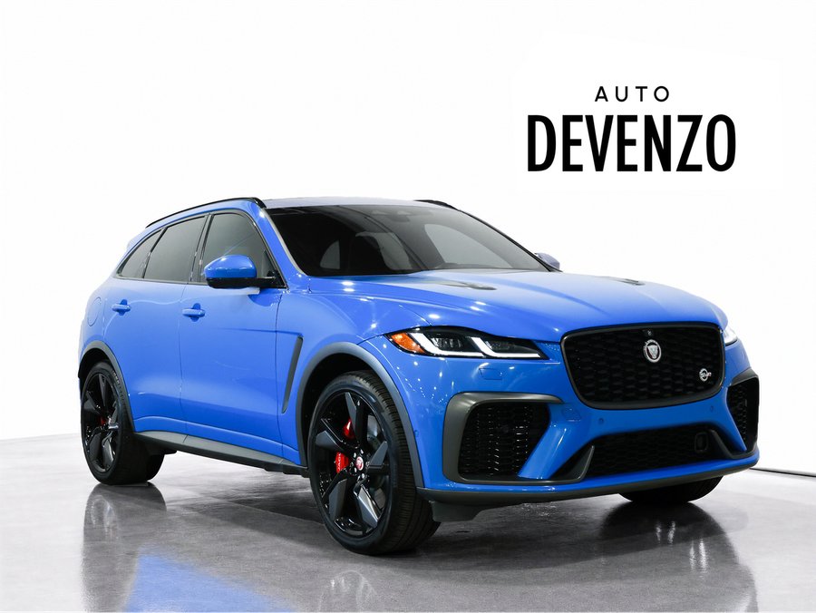 Jaguar F-PACE P550 SVR 2023 Bleu