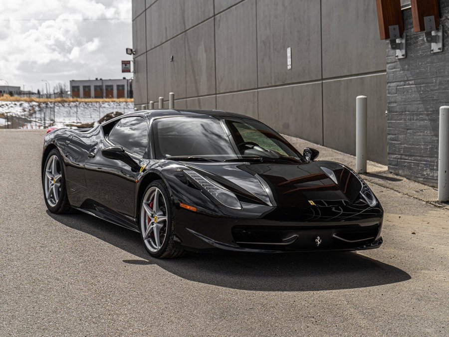 2012 Ferrari 458 Italia 2012 Black