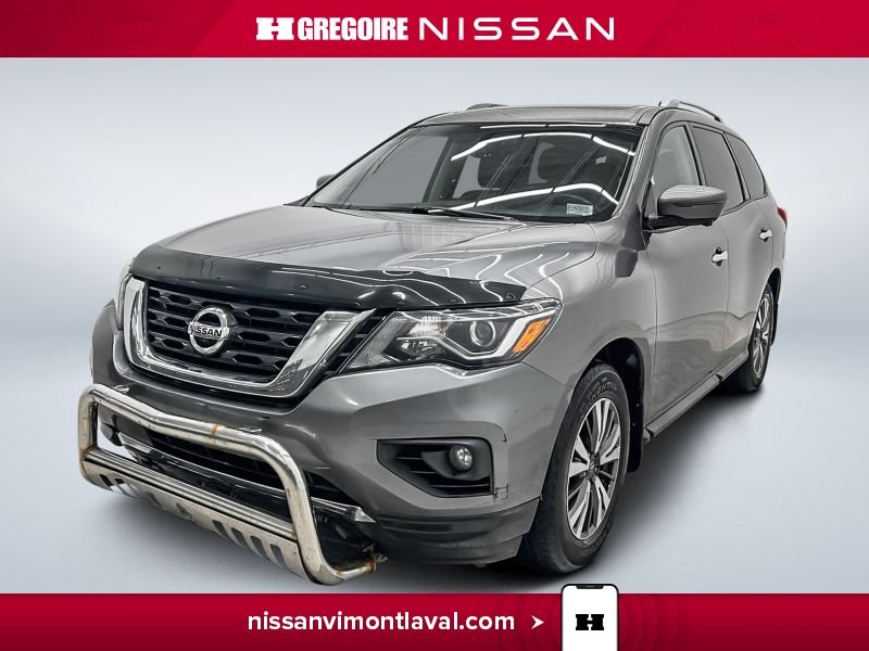 Nissan Pathfinder VR3614 | SL AWD Cuir Caméra 360 Toit 7 passagers 2017 Gris Laval - photo #2