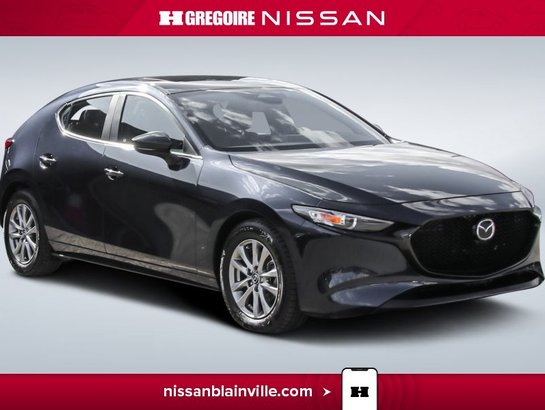2025 Mazda 3 GS AWD CUIR TOIT OUVRANT BAS KM Blue