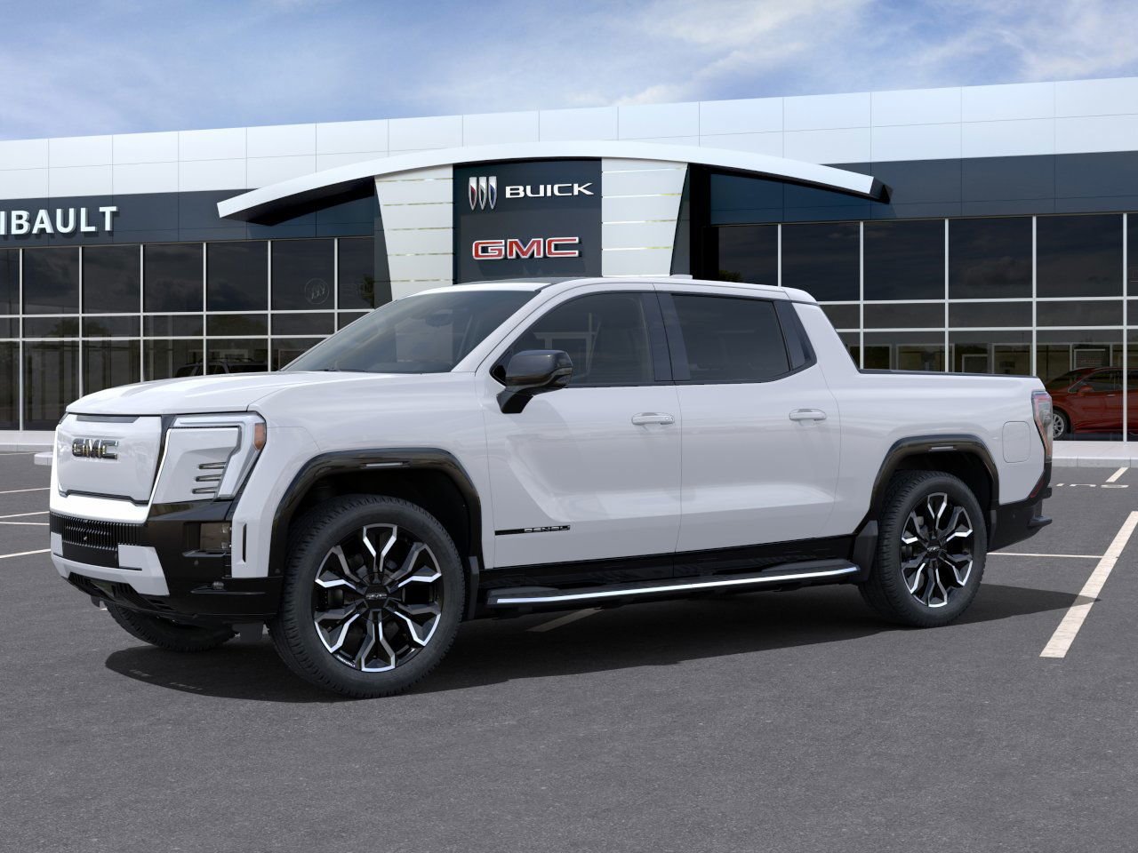 GMC Sierra EV Denali à autonomie prolongée 2025 Blanc sommet Saint-Eustache - photo #1