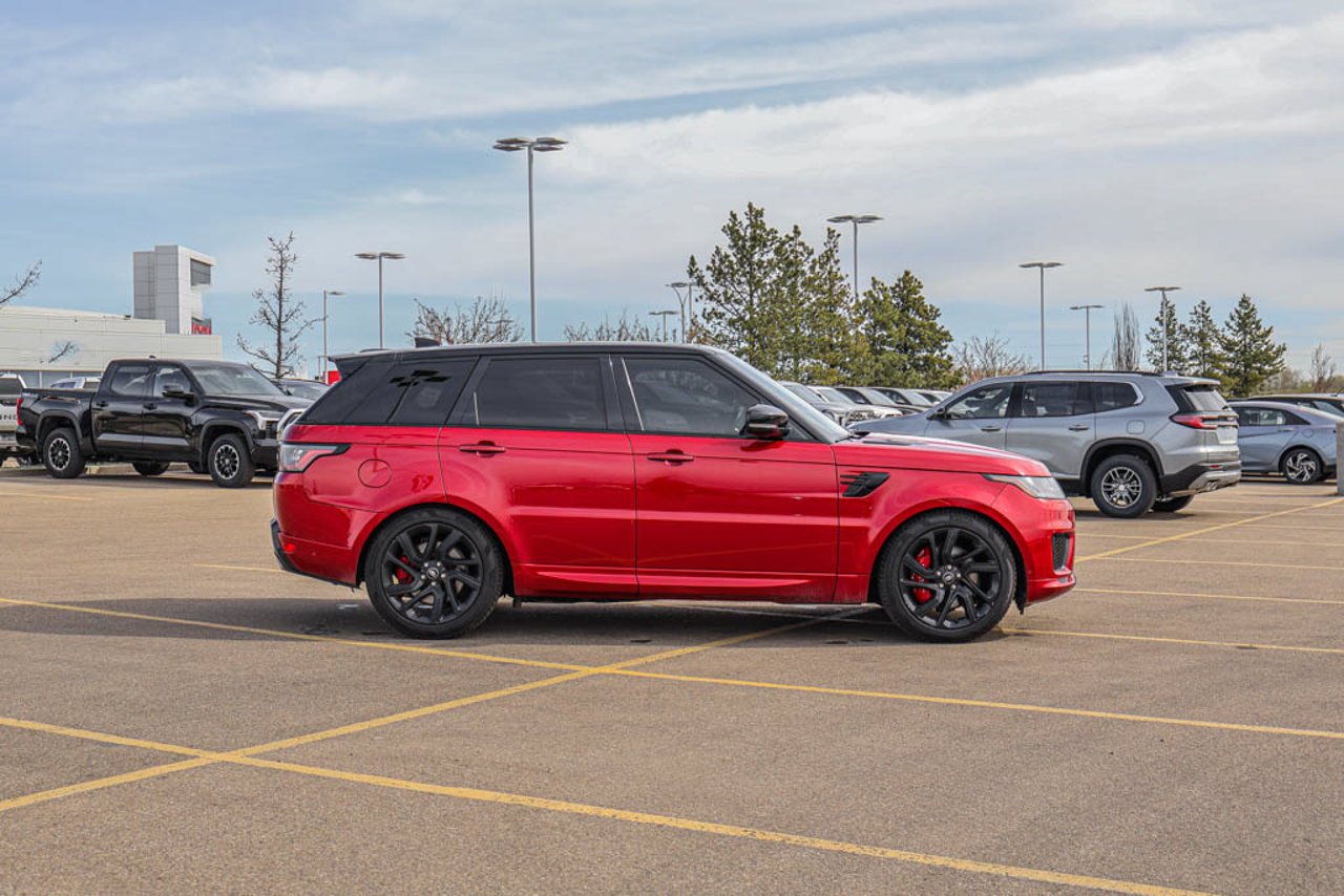 2022 Land Rover Range Rover Sport V8 Supercharged Autobiography Dynamic Red Sherwood Park - photo #13