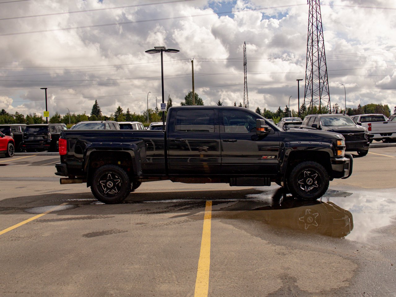 2016 Chevrolet Silverado 2500HD 4WD Crew Cab 153 LT Black Sherwood Park - photo #12