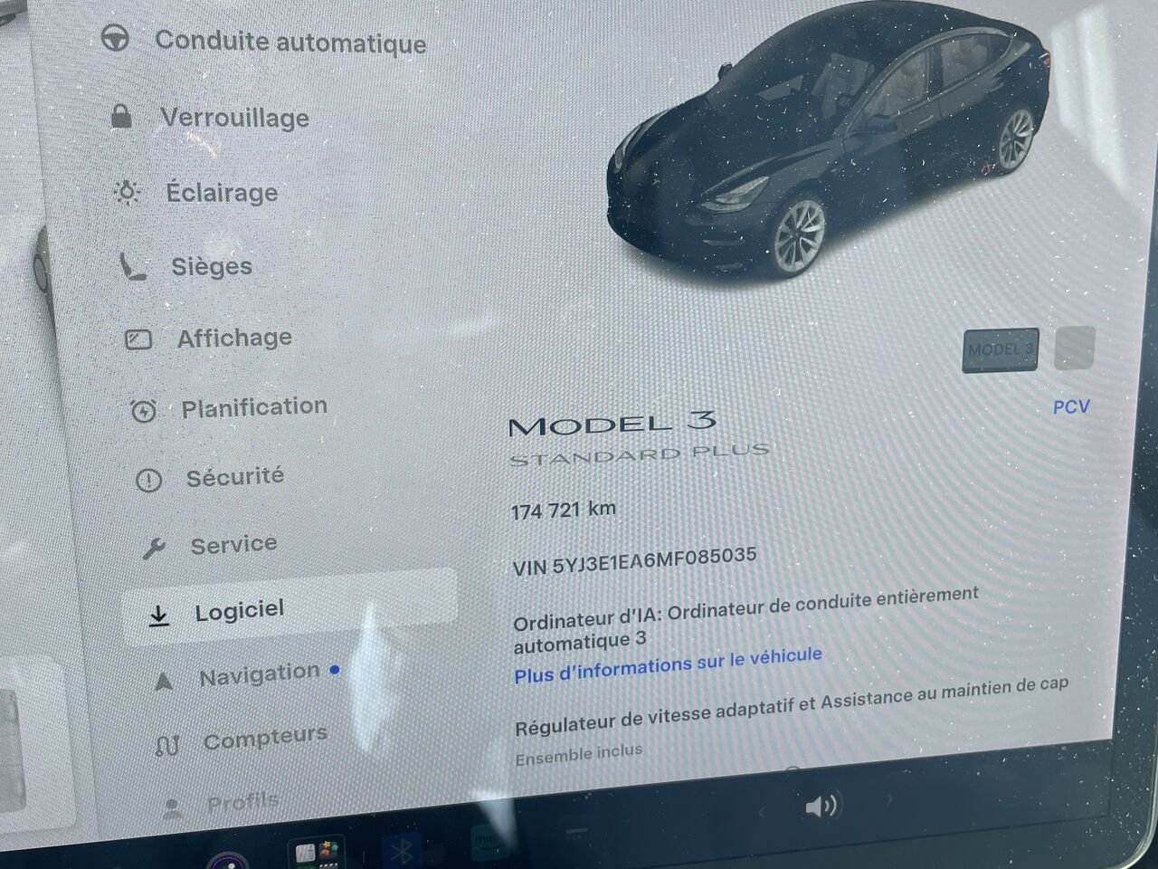 Tesla Model 3 2021 Noir Longueuil, - photo #19