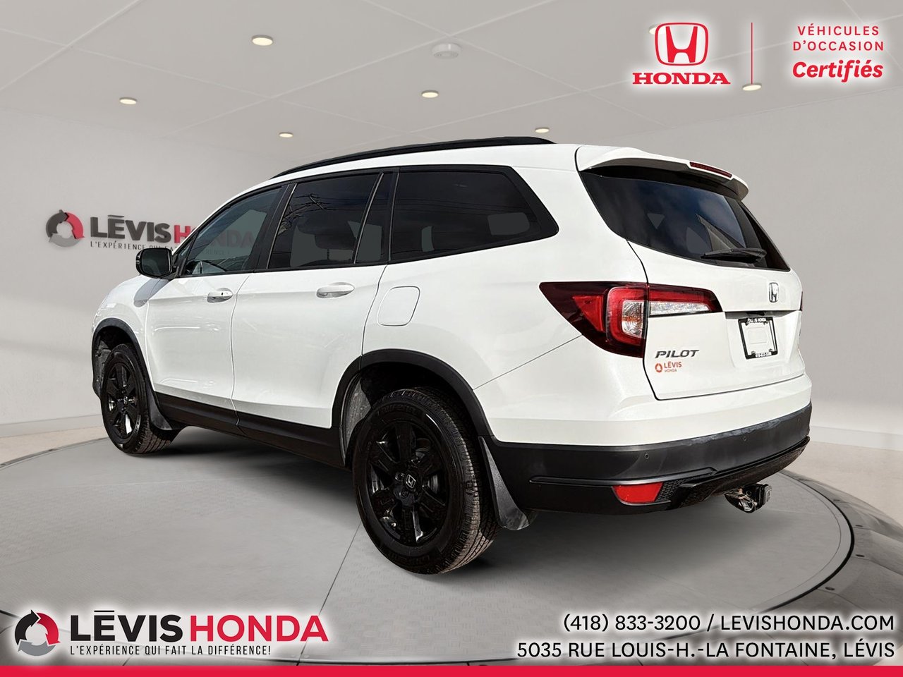 Honda Pilot TrailSport TI 2022 Blanc Lévis - photo #6