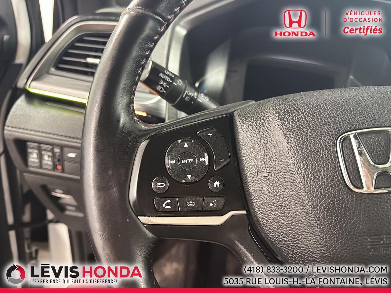 2023 Honda Odyssey Black Edition Black Edition BA White Lévis - photo #15