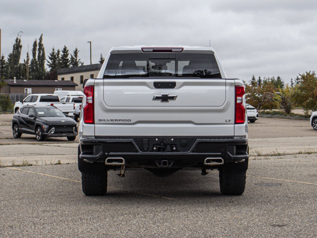 2024 Chevrolet Silverado 1500 4WD Crew Cab 147 LT Trail Boss White Sherwood Park - photo #11