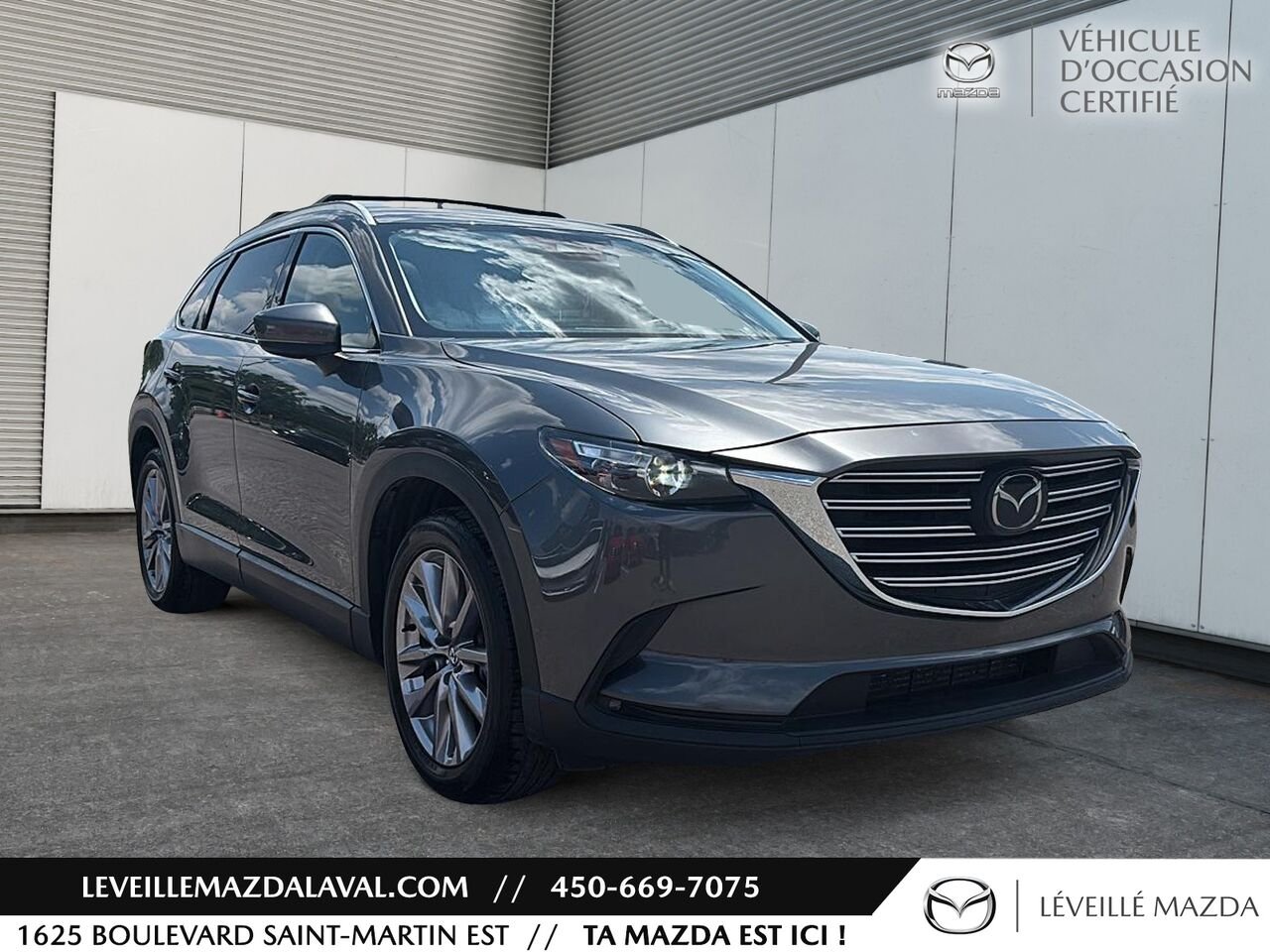 2023 Mazda CX-9 GS TI Grey Laval - photo #2
