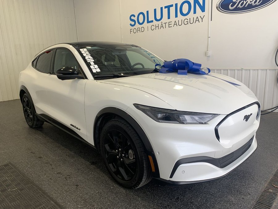2023 Ford Mustang Mach-E PREMIUM AWD Haut de gamme TI White