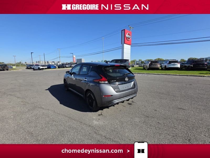 Nissan Leaf 2024 Gris Laval - photo #7