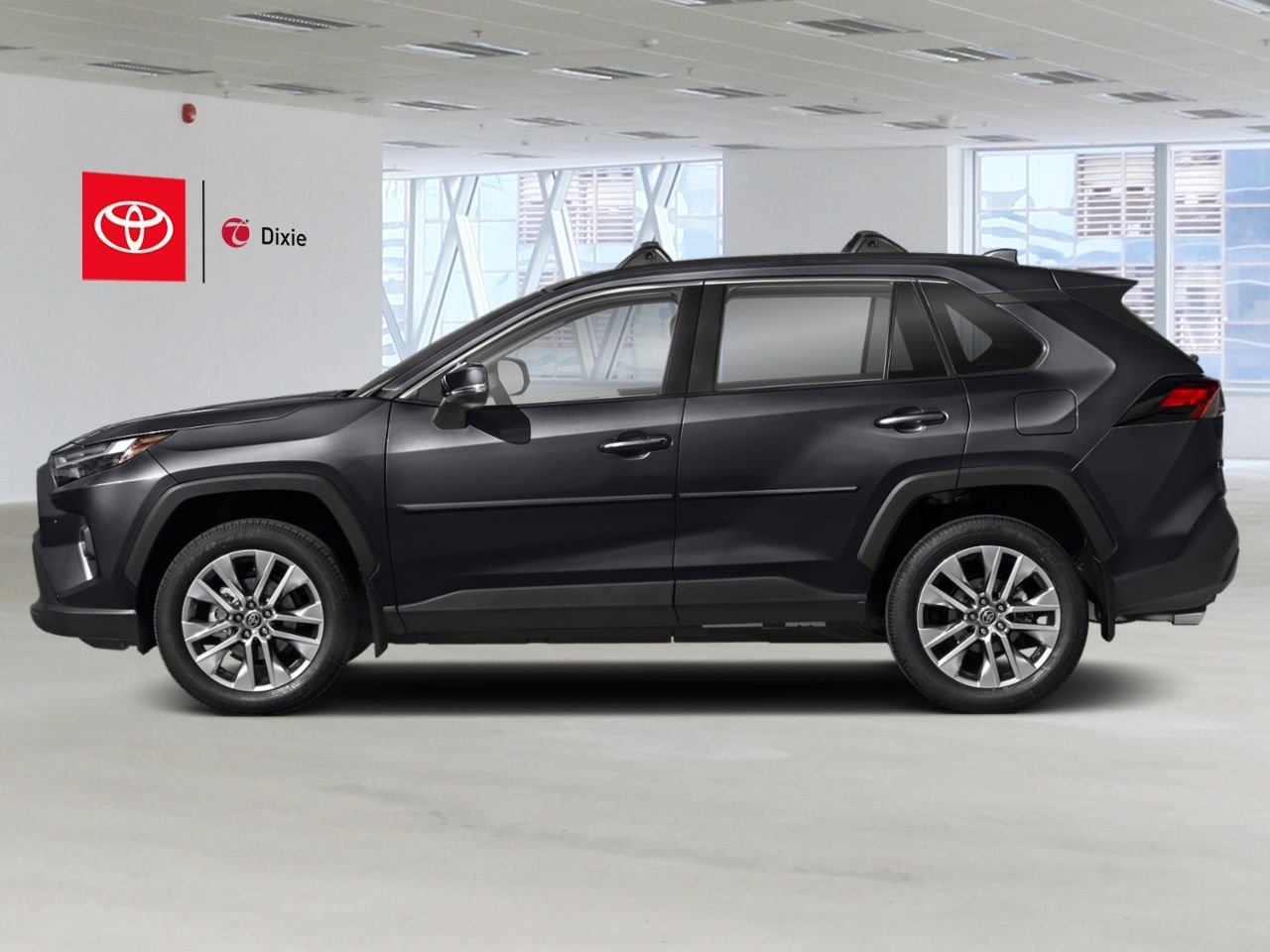 2025 Toyota RAV4 XLE AWD / CLEAN CARFAX / HEATED SEATS / MOONROOF / ALLOY WHEELS / CARPLAY AND ANDROID AUTO Black Mississauga - photo #2