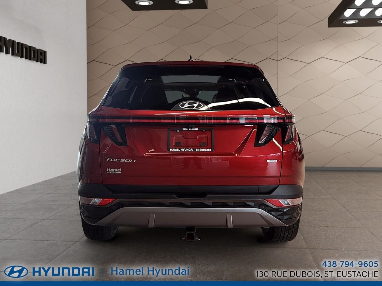 2024 Hyundai Tucson Red Saint-Eustache - photo #3