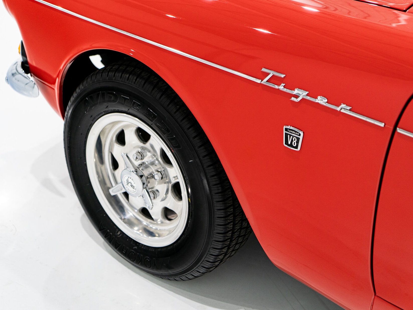 Sunbeam Tiger Unrestored with single repaint **PRIX EN USD** 1967 Rouge Montréal - photo #38
