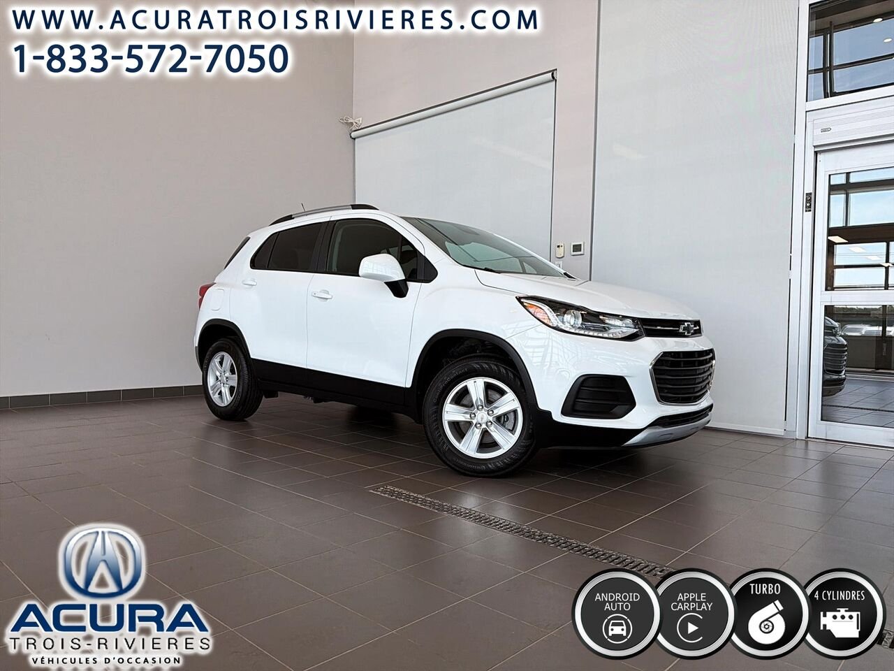 Chevrolet TRAX LT CUIR AWD 2022 Blanc Trois-Rivières - photo #0