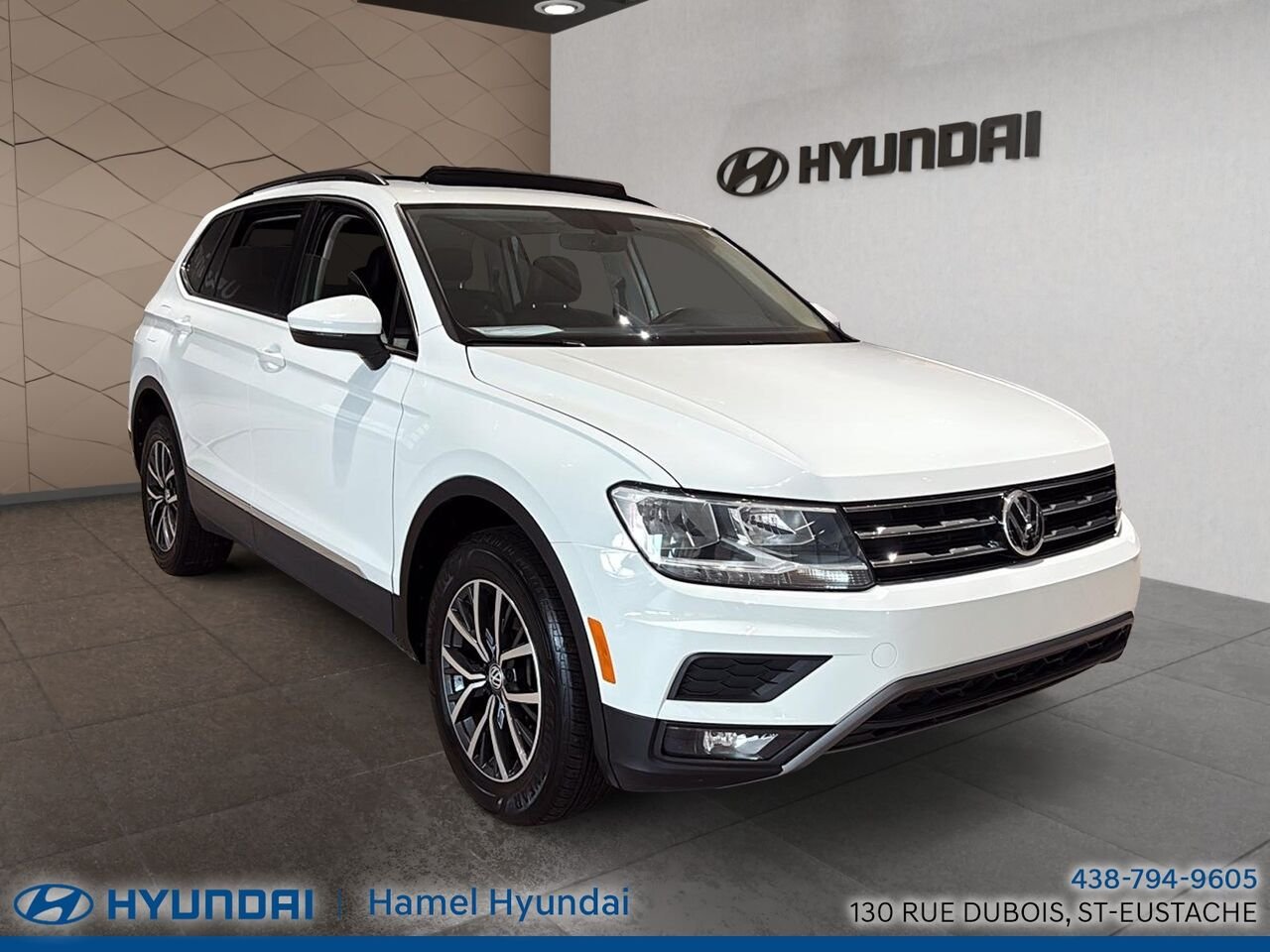 2019 Volkswagen Tiguan White Saint-Eustache - photo #0