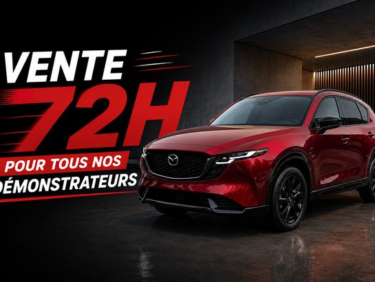 Mazda CX-5 GT TI, ÉCRAN TACTILE 12.9 POUCES, SIÈGES CHAUFFANTS 2026 Rouge vibrant cristal métallisé