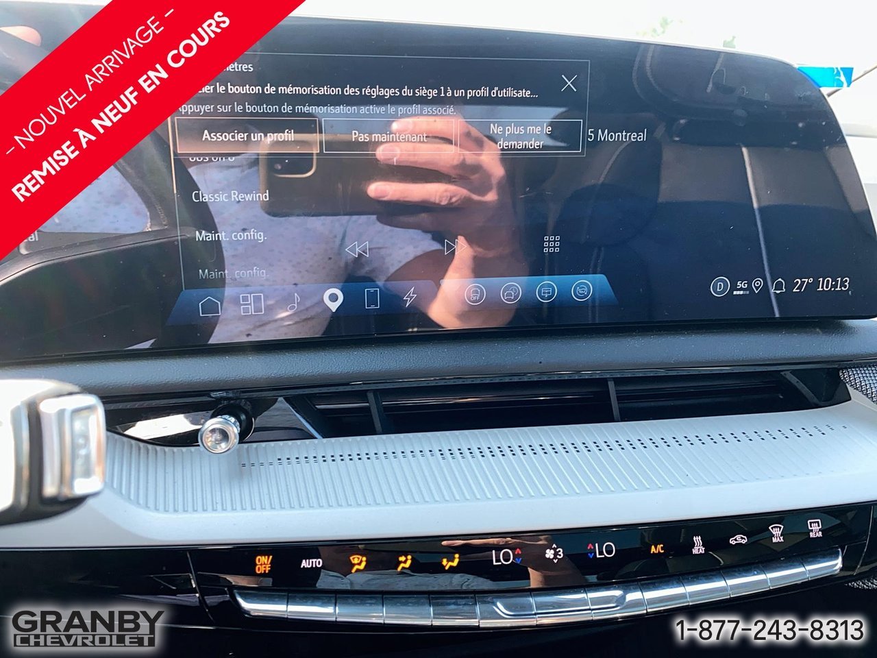 Cadillac OPTIQ Sport haut de gamme 4 portes | G3865 2026 Noir Granby - photo #13