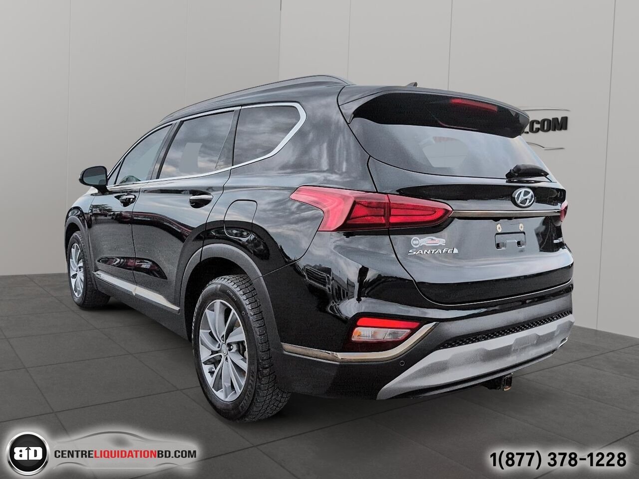 HYUNDAI SANTA FE LUXURY | BD0095 2019 Noir Granby - photo #7