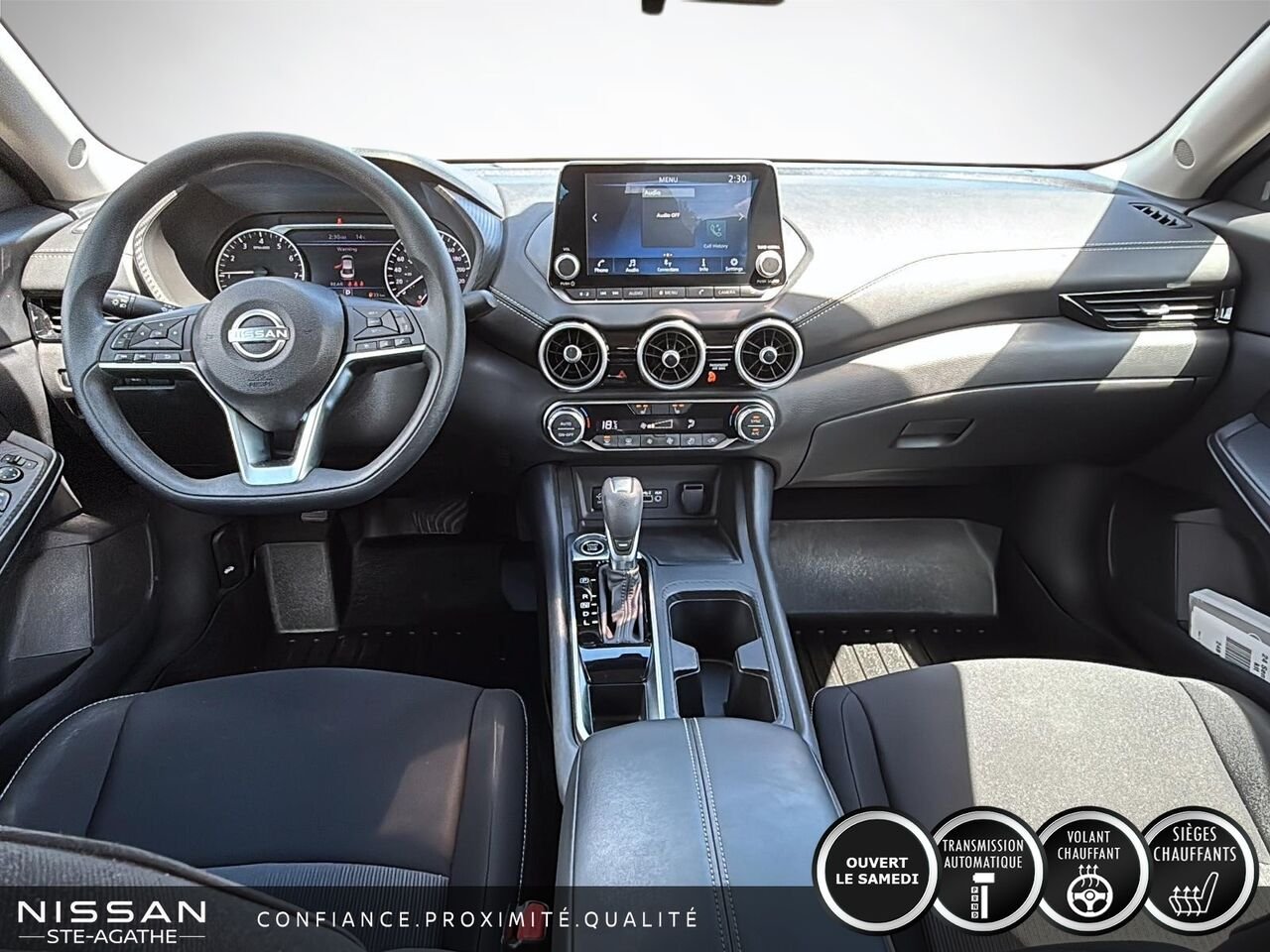2024 Nissan Sentra SV | CARPLAY | CAMÉRA DE RECUL | UN SEUL PROPRIÉTAIRE Black Saint-Jérôme - photo #9