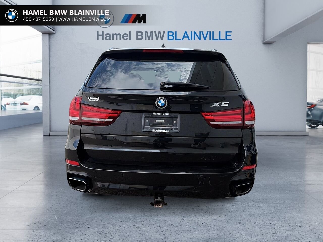 BMW X5 xDrive35i véhicule d'activités sportives 2018 Noir Blainville - photo #2