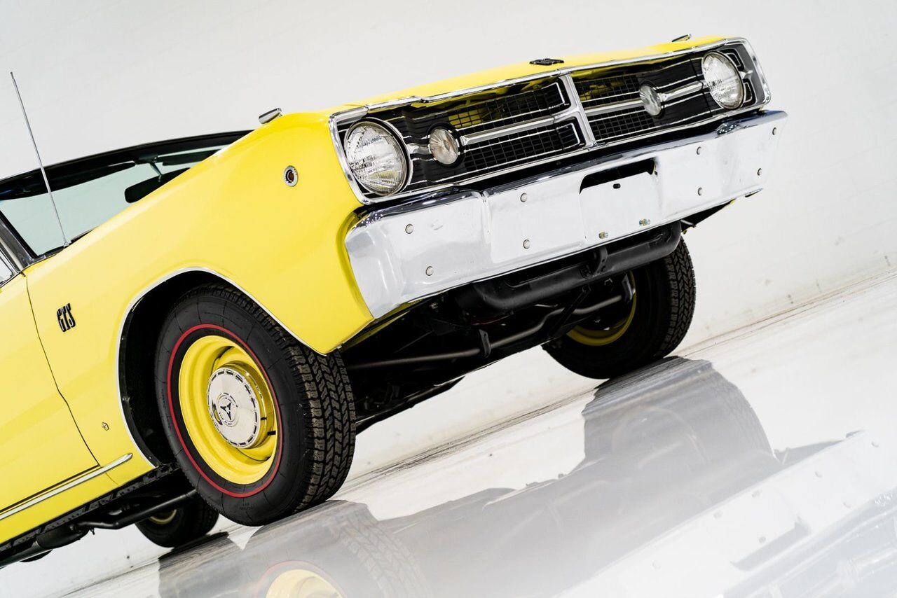 Dodge Dart *PRIX EN USD* GTS Conv Matching #s 340 cu in With Original Built Sheet 1968 Jaune Montréal - photo #49