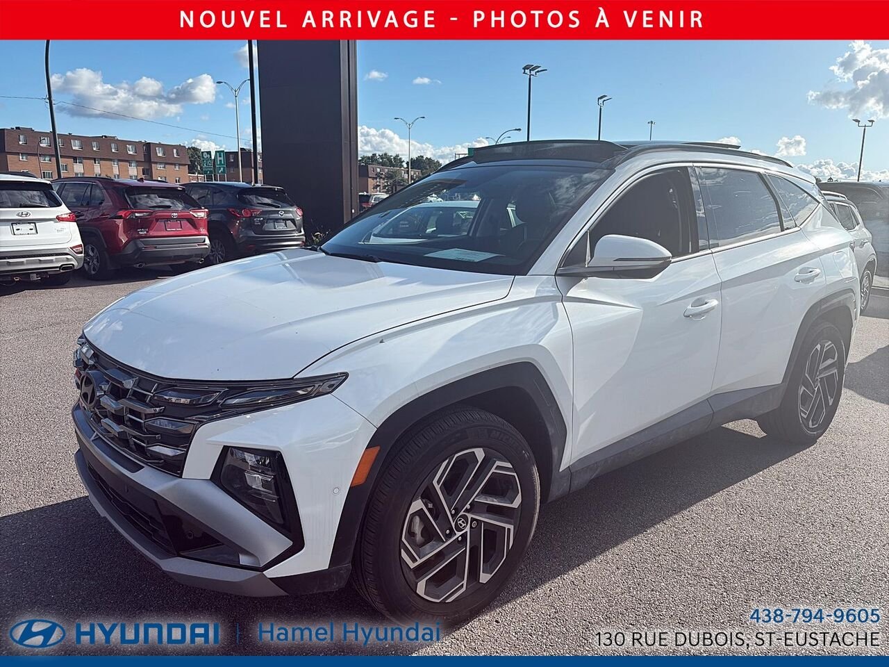2025 Hyundai Tucson Hybrid White Saint-Eustache - photo #2