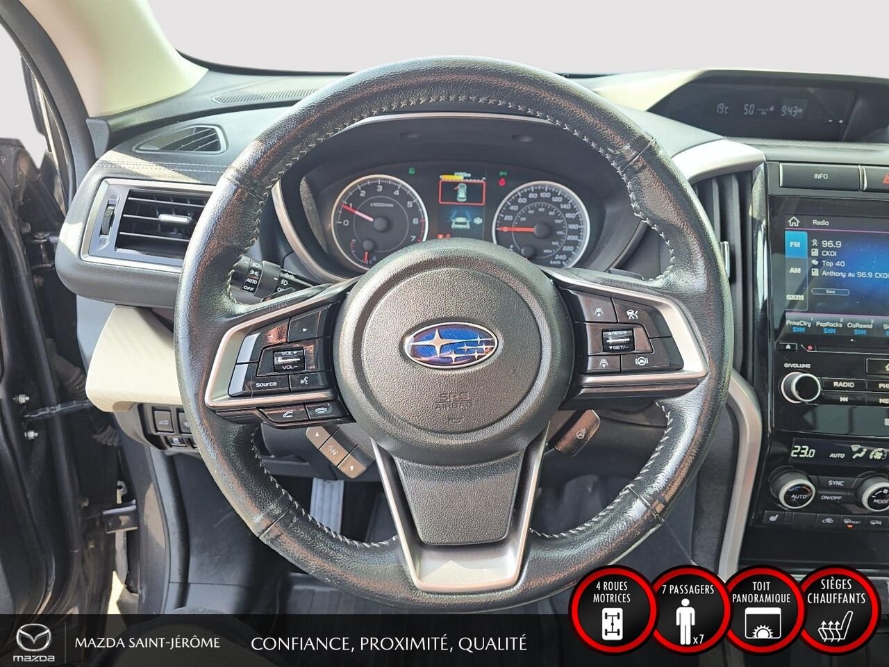 Subaru Ascent TOURING 8 PLACES | TOIT PANORAMIQUE | AWD | 2022 Gris Saint-Jérôme - photo #12