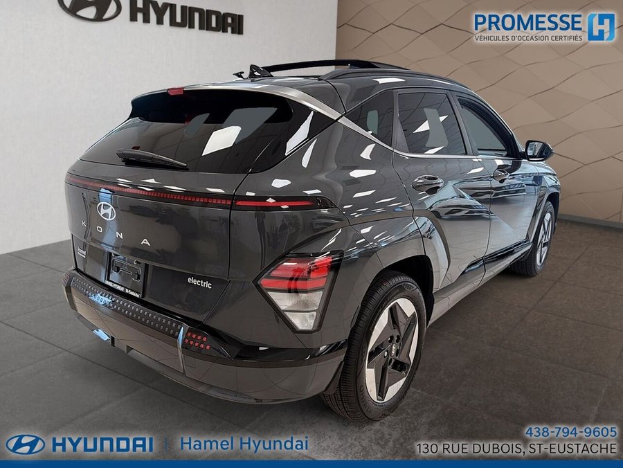 Hyundai Kona électrique Preferred avec ensemble Trend 2025 Gris