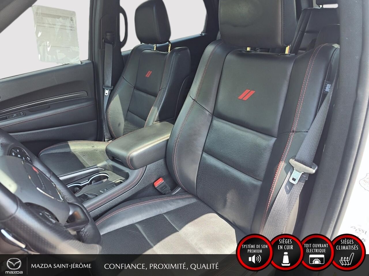 Dodge Durango R/T | BLACK TOP | GROUPE REMORQUAGE | TOIT OUVRANT | 2025 Blanc Saint-Jérôme - photo #18
