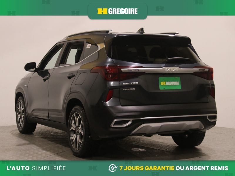 Kia Seltos 822489 | EX Premium AWD AUTO AC CUIR CUIR TOIT NAV CAM RECU 2023 Gris Laval - photo #5