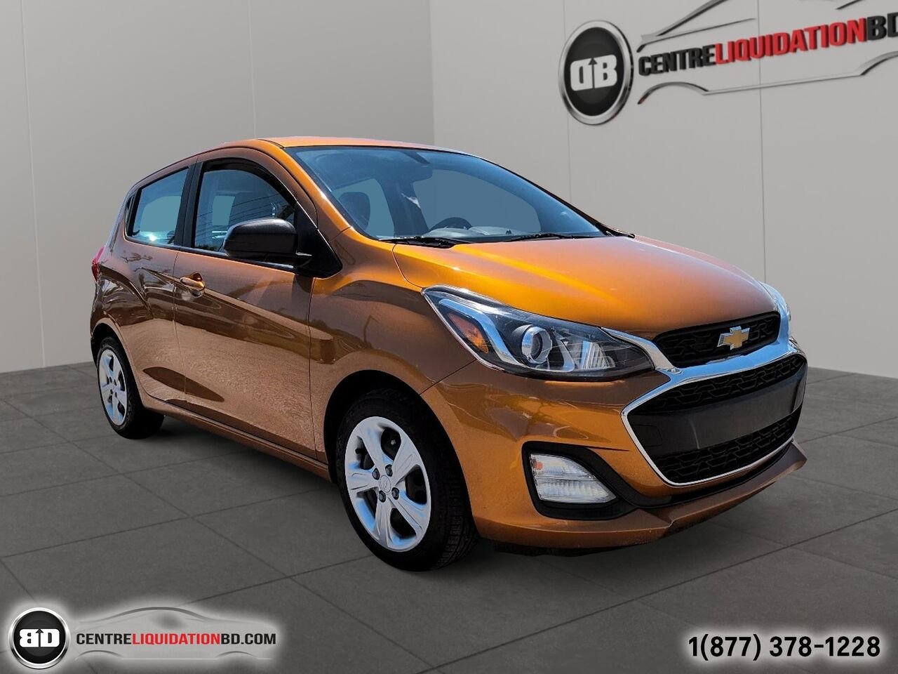 2019 Chevrolet Spark LS MANUELLE | BD0277 Orange Granby - photo #2