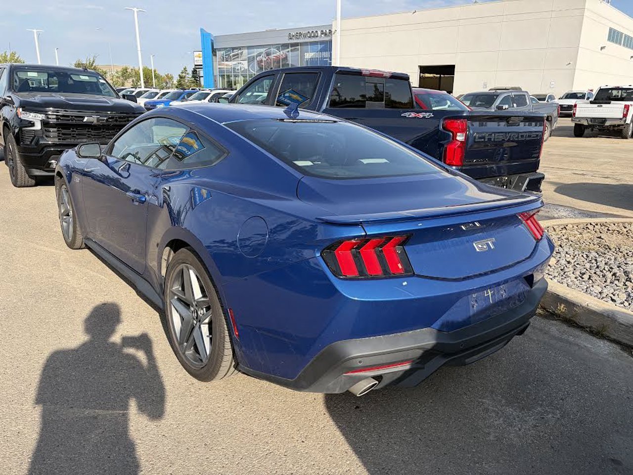 2024 Ford Mustang GT Premium Fastback Blue Sherwood Park - photo #3