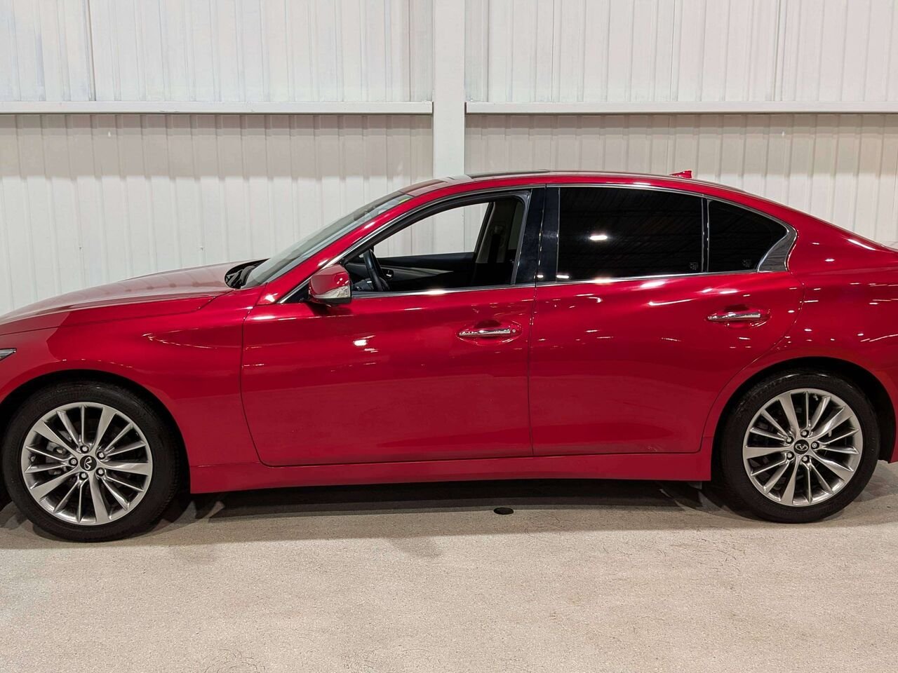 2024 INFINITI Q50 LUXE AWD Red Val-David - photo #4