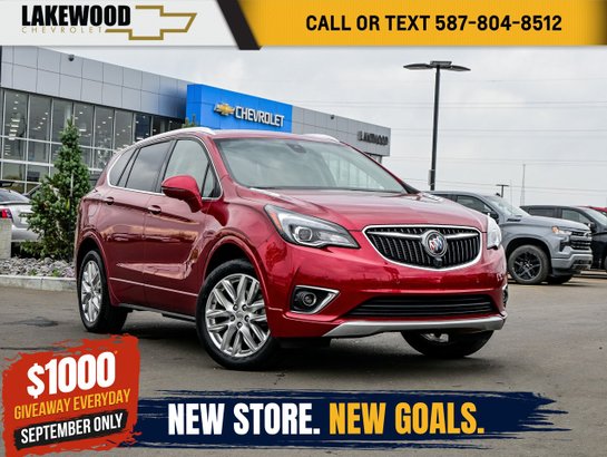 2020 Buick Envision Premium II 2.0T | Panoramic Sunroof Red