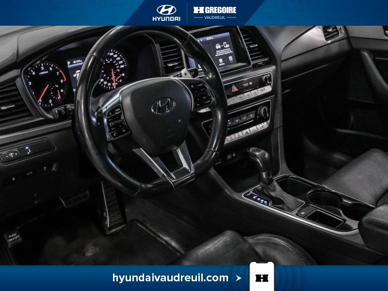 Hyundai Sonata 2018 Blanc Blainville - photo #15