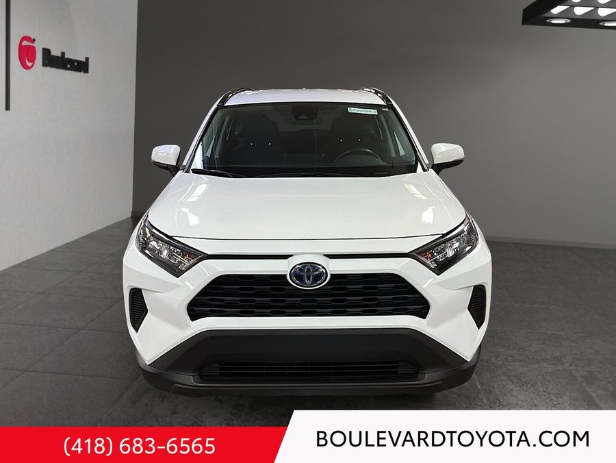Toyota RAV4 Hybride LE, AWD 2022 Blanc