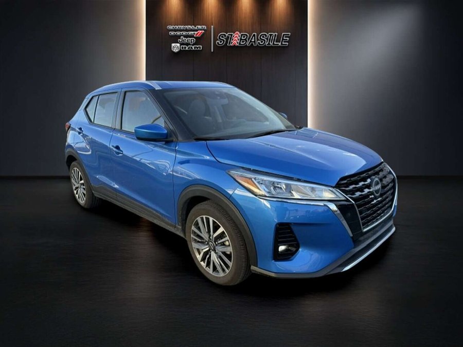2024 Nissan Kicks SV FWD, SIEGES ET VOLANT CHAUFFANTS, DEMARREUR, CARPLAY/ANDROID Blue