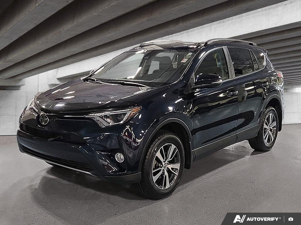 2018 Toyota RAV4 2602396A | XLE AWD, very low kilometers Blue Edmonton - photo #0