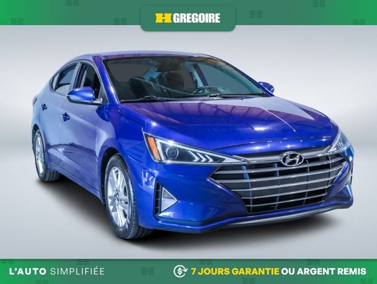 Hyundai Elantra Preferred AUTO AC GR ELEC MAGS CAM RECULE BLUETOOT 2020 Bleu