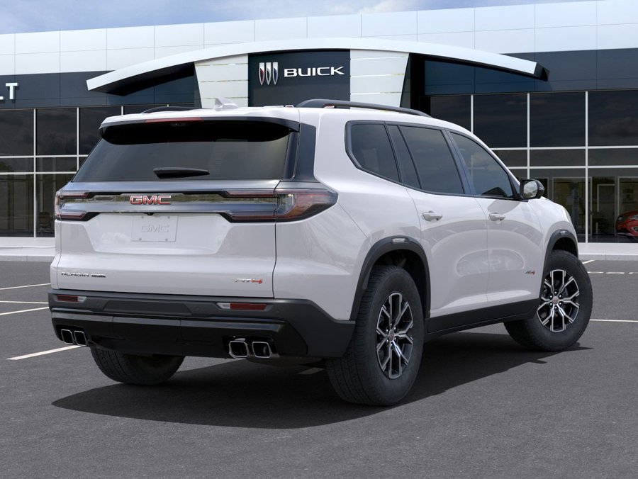 GMC Acadia AT4 2025 Blanc givré, triple couche