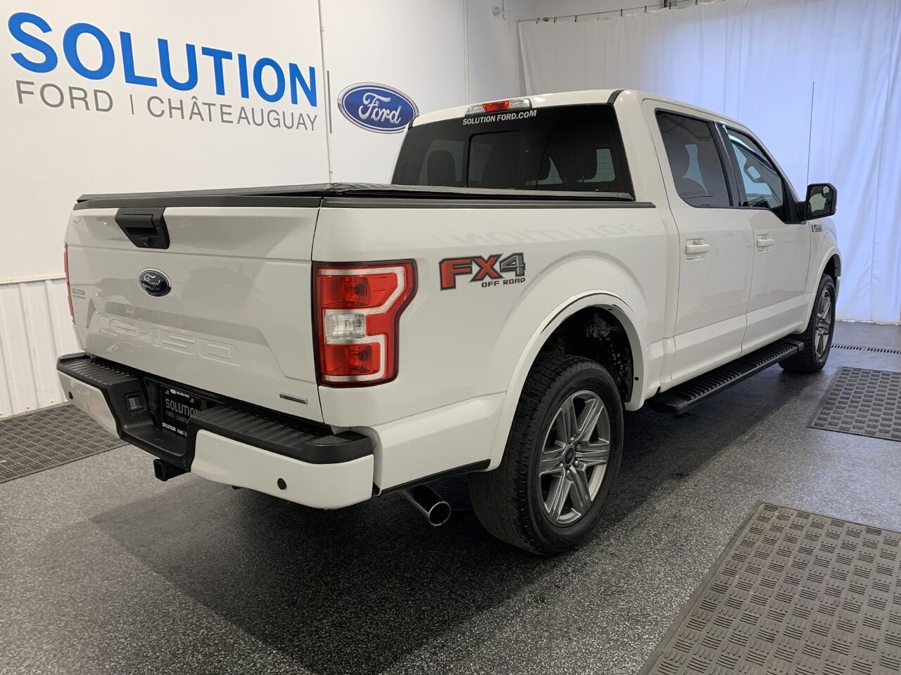 Ford F-150 XLT SPORT SUPERCREW XLT cabine SuperCrew 4RM caisse de 5,5 pi 2019 Blanc Châteauguay - photo #9