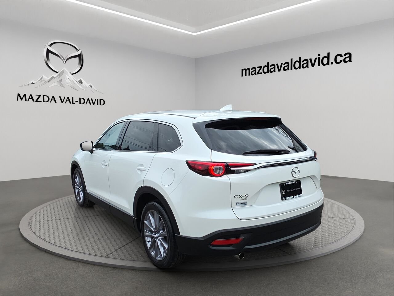 2023 Mazda CX-9 GS-L TI, 7 passagers, Apple carplay, Toit ouvrant, volant chauffant White Val-David - photo #20