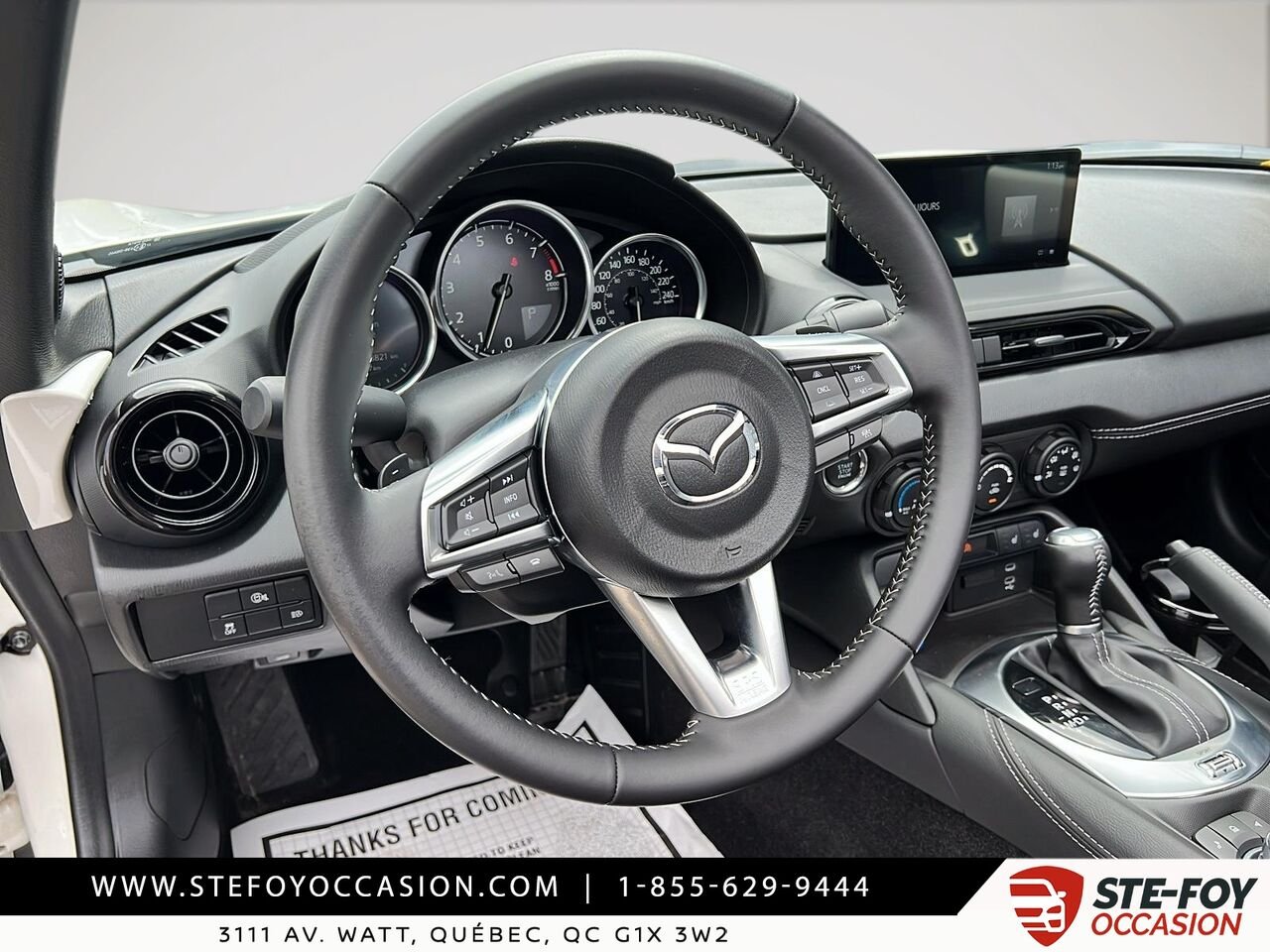 2025 Mazda MX-5 GS-P MIATA CLUB White Québec - photo #14