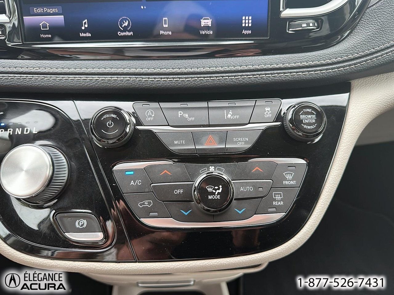 Chrysler Pacifica Touring L | A8787 2022 Noir Granby - photo #16