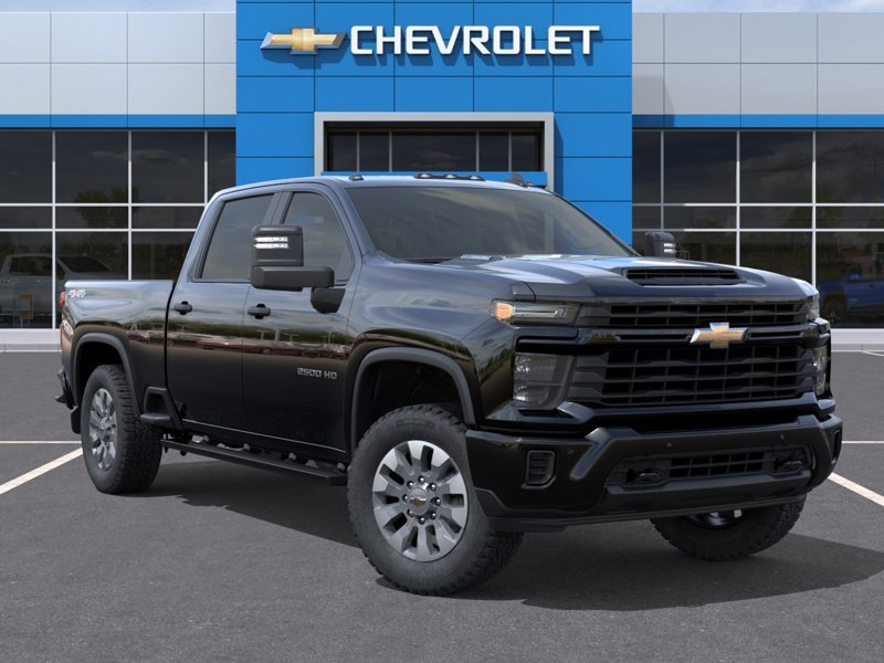 2026 CHEVROLET Silverado 2500HD Custom cabine multiplace 4RM 159 po BLACK Gatineau - photo #6