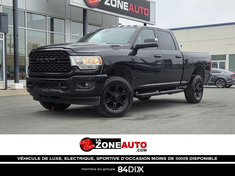 Ram 2500 Turbo Diesel Big Horn Ratio differenctiel 3.73 + jamais accidenté 2022 Noir