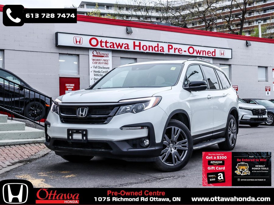 Honda Pilot Sport 2022 White