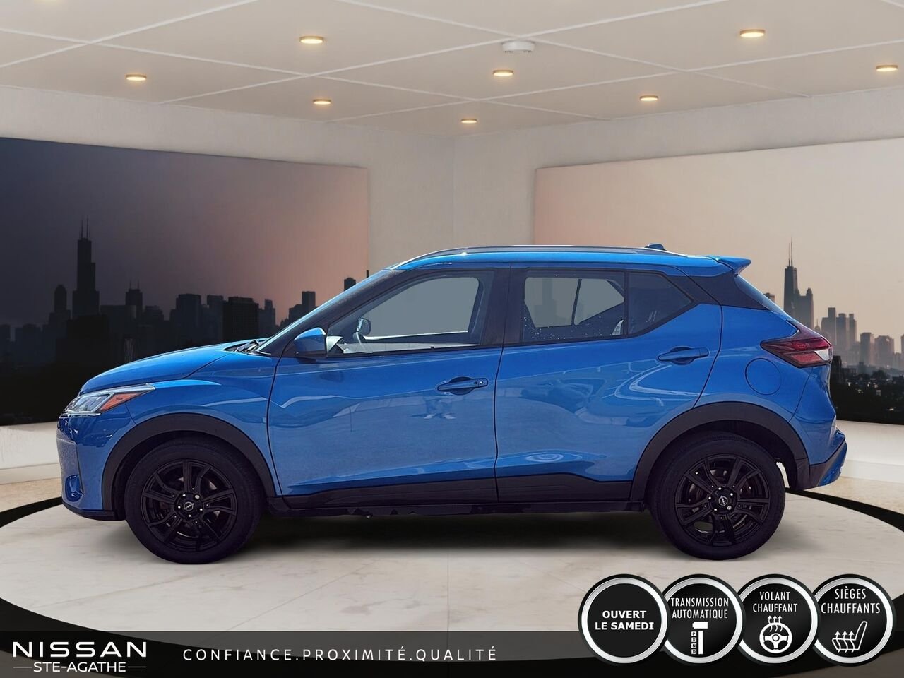 2023 Nissan Kicks Blue Saint-Jérôme - photo #5