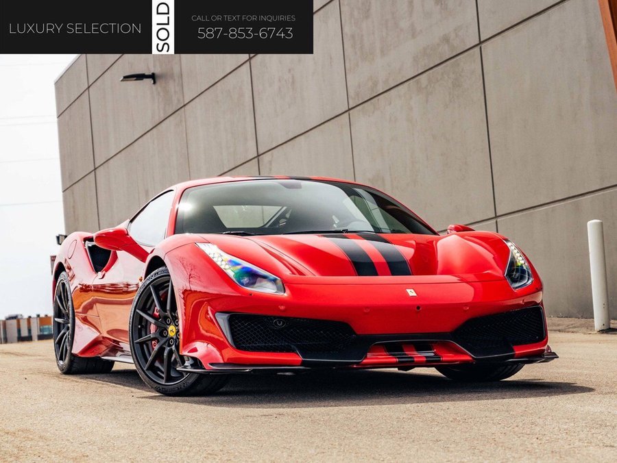 2020 Ferrari 488 Pista 2020 Red